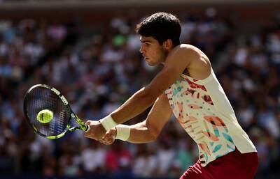 Carlos Alcaraz is aiming to become the first male player since Roger Federer in 2008 to retain the US Open title.