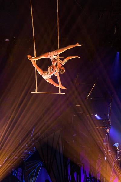 Vibrant colours, exhilarating music and evoking the madness and beauty of a classic bazaar are scattered throughout the teaser. Courtesy Cirque du Soleil