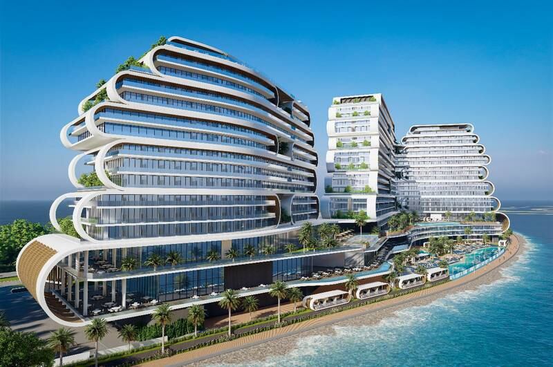 Wow Resorts has tied up with JW Marriott to unveil the JW Marriott Al Marjan Island Resort and JW Marriott Residences Al Marjan Island in Ras Al Khaimah. Photo: Wow Resorts
