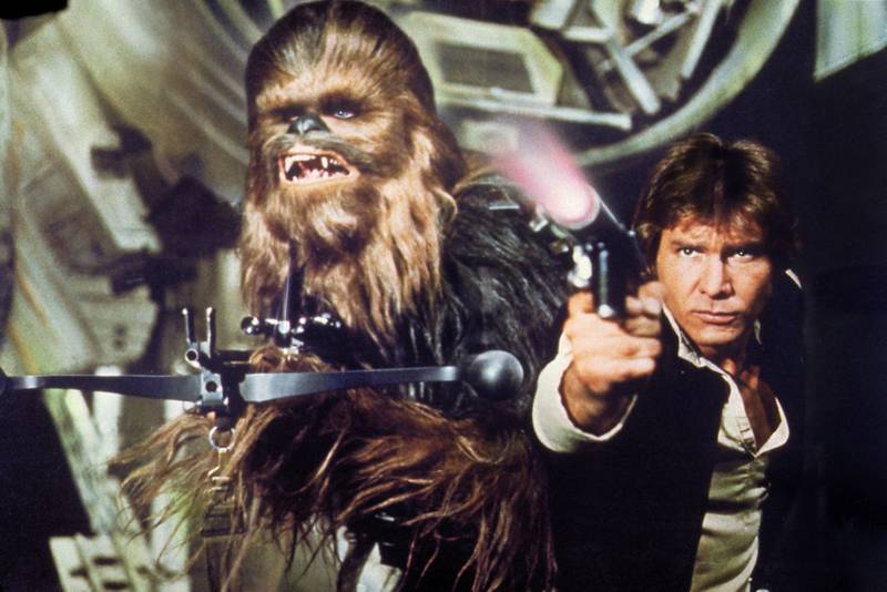 Famous films shot at Shepperton Studios: The original 1977 'Star Wars' movie. Photo: Lucasfilm Ltd