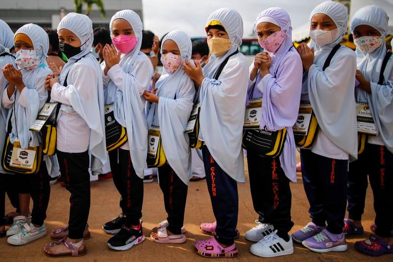 Children at Little Hajj 2022.
