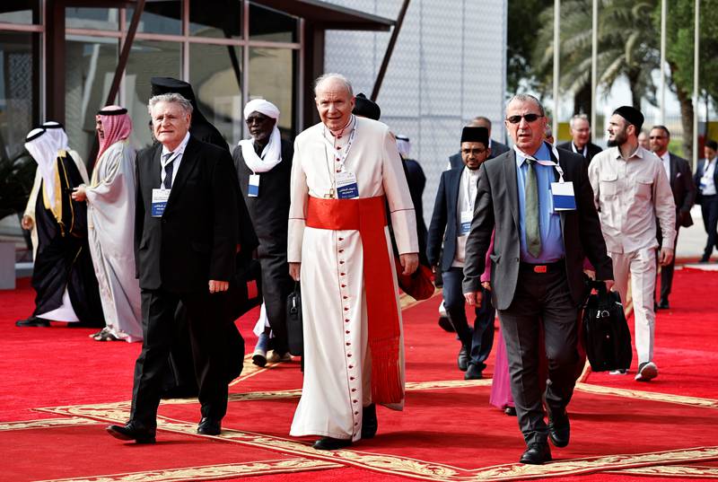 More than 200 global faith leaders and scholars took part in the conference. Reuters