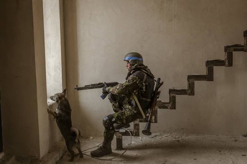 An image from Daniel Berehulak's series of war-time scenes in Ukraine. Photo: Daniel Berehulak for 'The New York Times' / MAPS