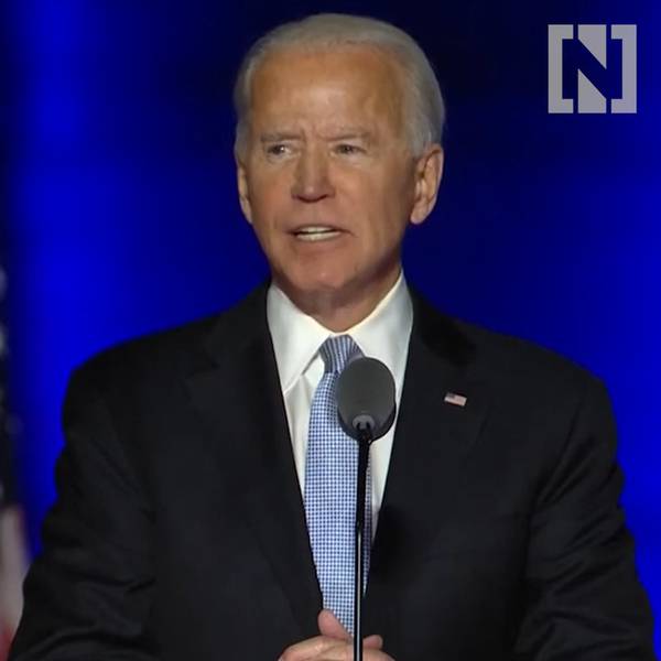 Highlights as President-elect Biden makes first speech