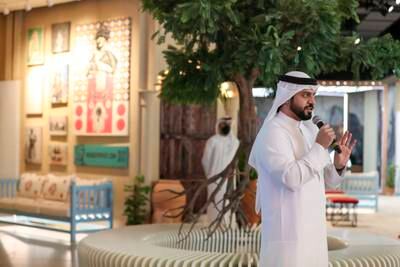 Hussain Moosa, director at Mall of the Emirates, says Zeman Awwal is meant to offer the mall's visitors a perspective on UAE history.