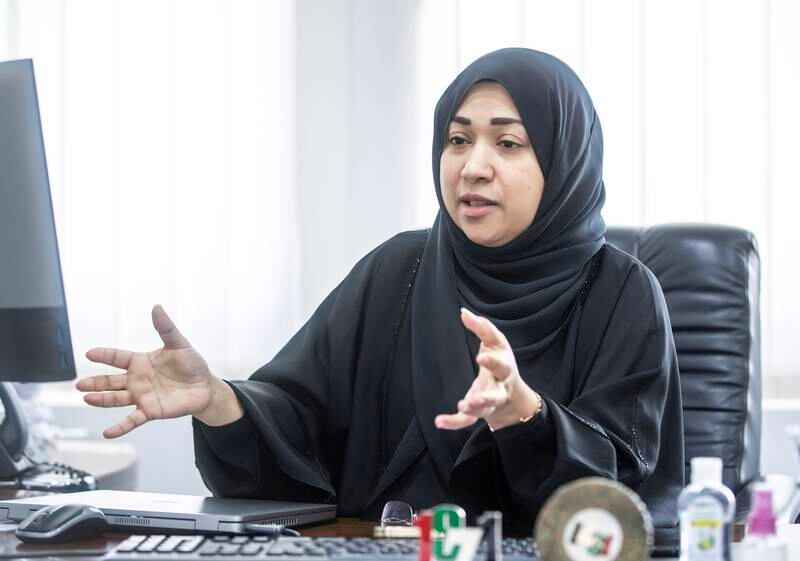 Manal Al Hashemi, head of chemistry at the Abu Dhabi Quality and Conformity Council's central laboratory. 