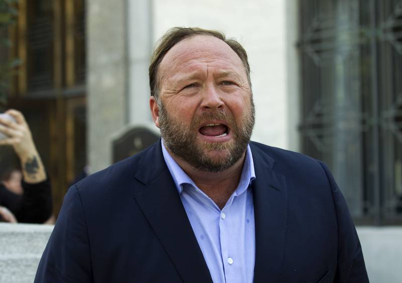 InfoWars, the website founded by conspiracist Alex Jones, filed for bankruptcy in a US court. AP