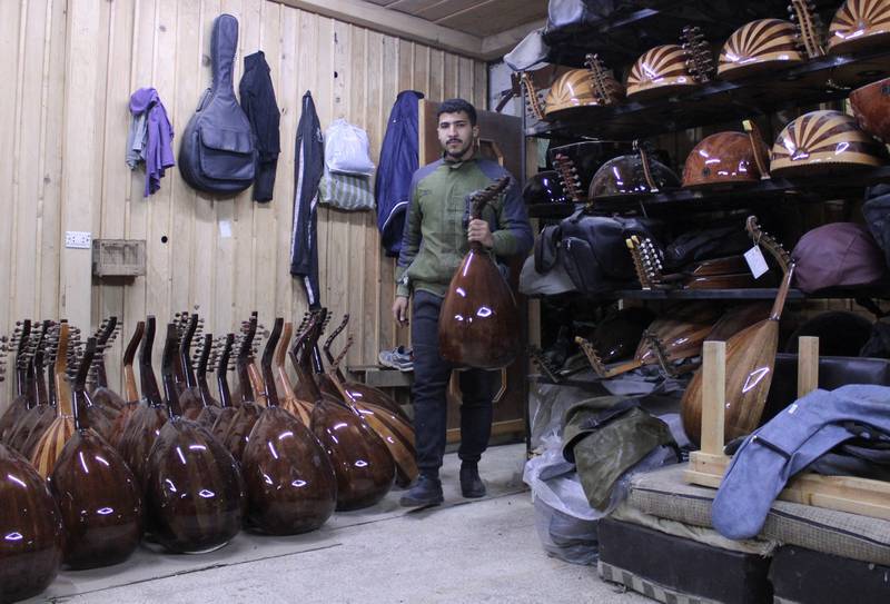 The Syrian oud has been recognised on Unesco's Intangible Cultural Heritage of Humanity list. All photos: Reuters