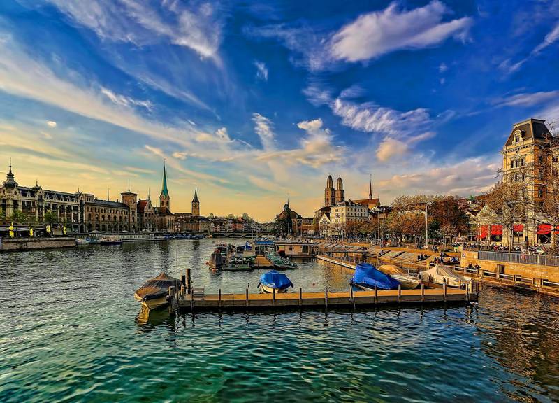 Zurich in Switzerland is set to open to tourists. Unsplash / Ricardo Gomez