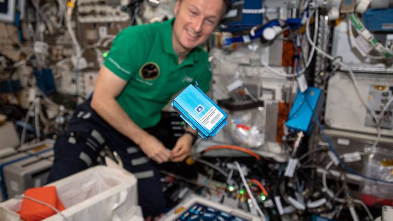 An image that illustrates this article Space station astronaut launches UK research project into effects of ageing