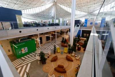 Google announced the opening of its new Bay View campus in Silicon Valley, representing the company's first time developing its own major campus.   EPA
