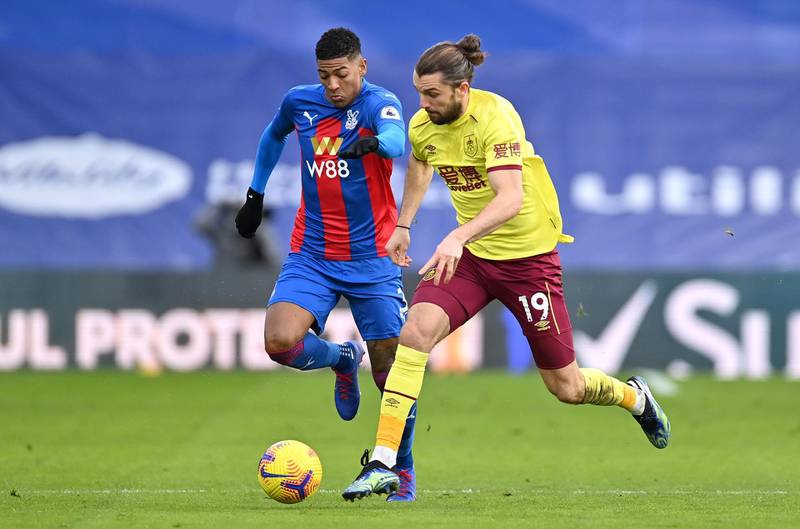 Patrick van Aanholt: Arguably the most sought-after of Palace's out-of-contract players. On his day he can be a firecracker of a full-back. Getty Images