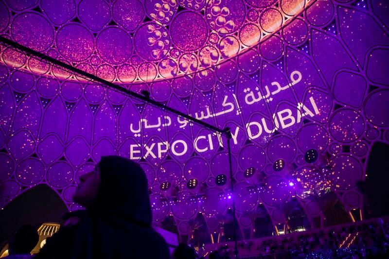 The 360-degree translucent structure is at the heart of Expo City Dubai.