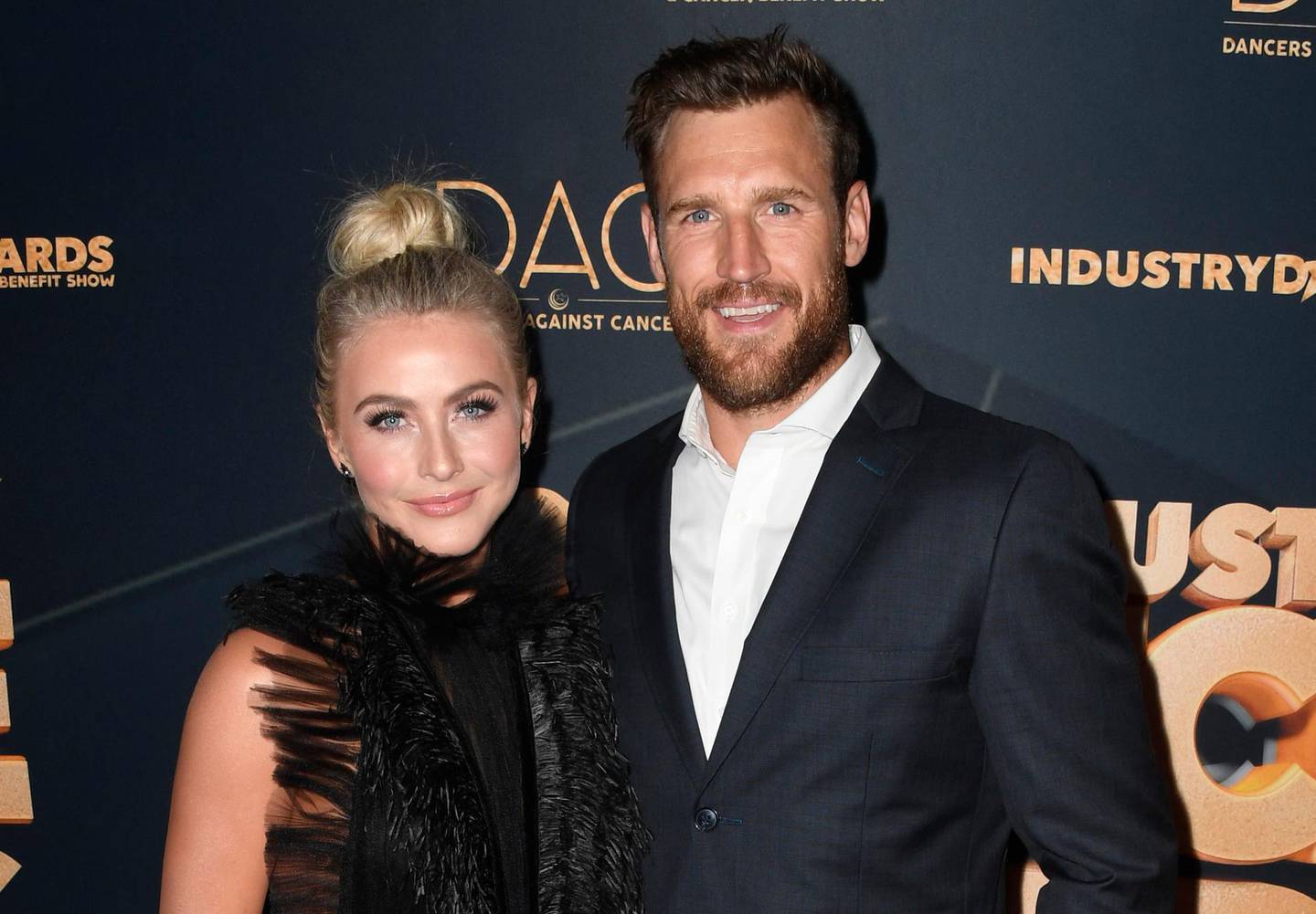 LOS ANGELES, CALIFORNIA - AUGUST 14: Julianne Hough and Brooks Laich attend the 2019 Industry Dance Awards at Avalon Hollywood on August 14, 2019 in Los Angeles, California.   Frazer Harrison/Getty Images/AFP