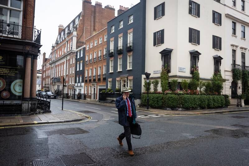 London’s property market suffered a hit at the height of the pandemic, when many buyers sought homes with more space and gardens. Mark Chilvers/The National