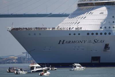 3. Named after a module on the International Space Station, Harmony of the Seas is the third-largest cruise ship. Reuters