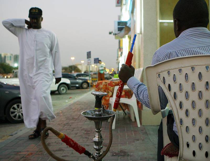 Health experts are starting to regard shisha, which is entrenched as a regional tradition, as a health epidemic more serious than cigarette. It has already become more popular than cigarettes among Emirati youth. Satish Kumar / The National