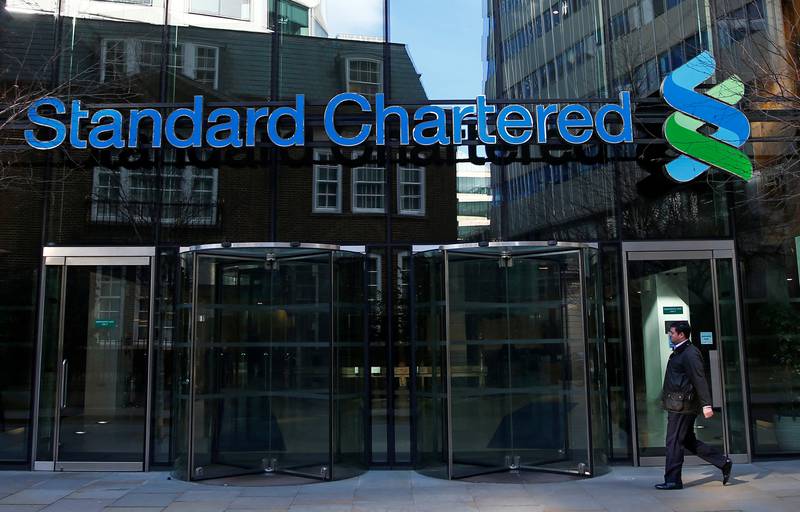 Standard Chartered's head office in London. The bank has received an in-principle approval to open its first branch in Egypt. Reuters