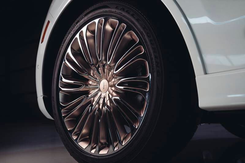 The Aviator comes fitted with 20-inch rims as standard, with an option of firmer 22-inchers.