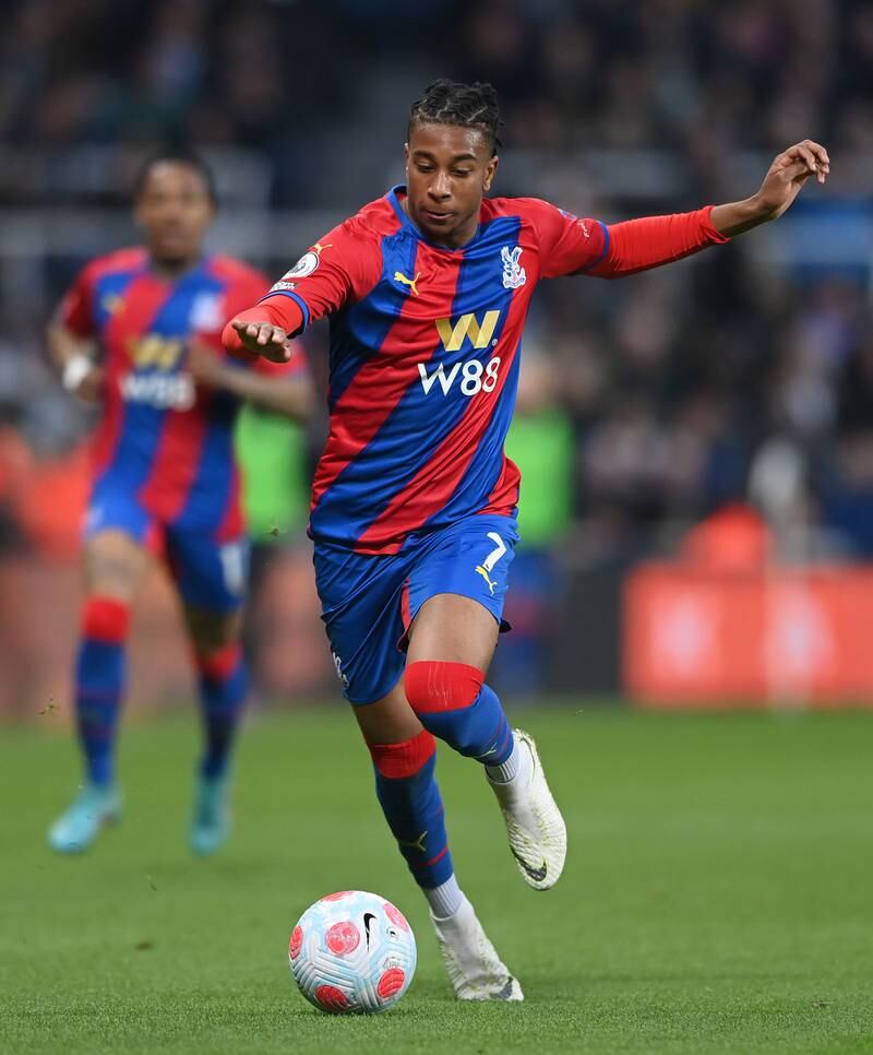 SUBS: Michael Olise (Ayew 67’) – 6. Vieria’s first substitution made an immediate impact down the flank, causing trouble for Dallas and working a cross to Zaha, whose effort was claimed by Meslier. Getty Images