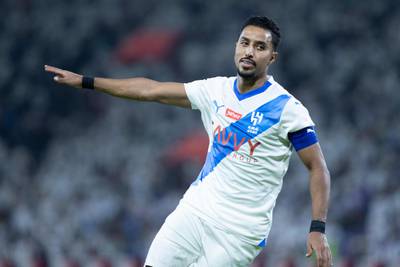 Salem Al Dawsari has shone for Al Hilal so far this season after a summer which has seen the club sign Neymar, Aleksandar Mitrovic and Malcom to strengthen their attack. AFP
