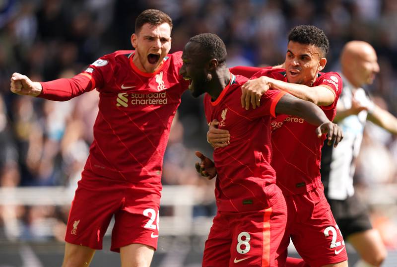 PREMIER LEAGUE CATCH UP: Saturday, April 30: Newcastle United 0 Liverpool 1 (Keita 19'). Jurgen Klopp's side went back to the top of the table, albeit for a few hours, thanks to midfielder Naby Keita's first-half strike. Klopp said: “It was hard ... because of the circumstances but I thought we were much better than we could have expected, playing three days ago." PA