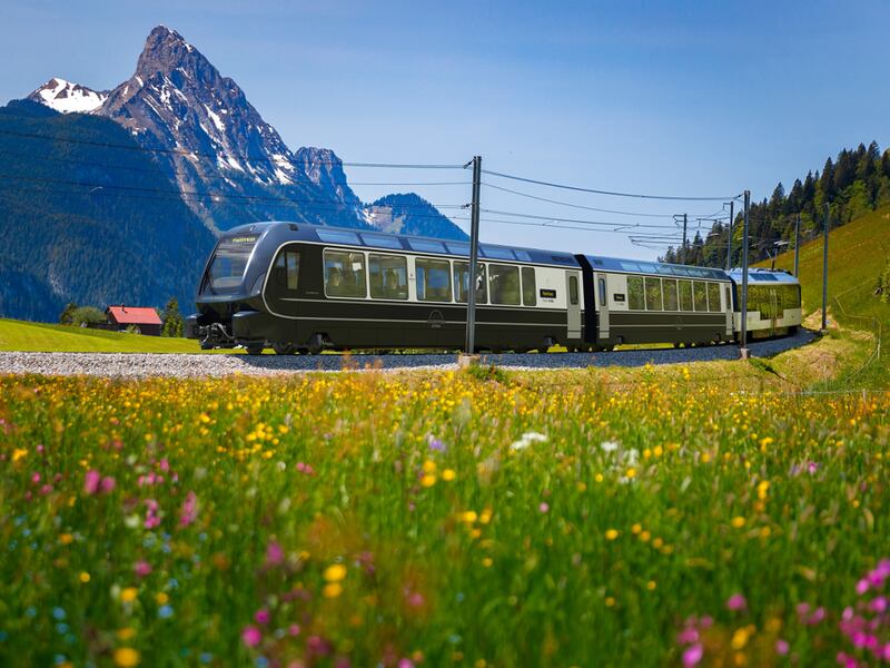 Ski-resort rail hopping in the Swiss Alps by train is set to commence in 2022.
