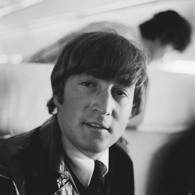 English singer, songwriter, and peace activist John Lennon (1940 - 1980) of the Beatles, UK, 28th May 1964. (Photo by Daily Express/Hulton Archive/Getty Images)