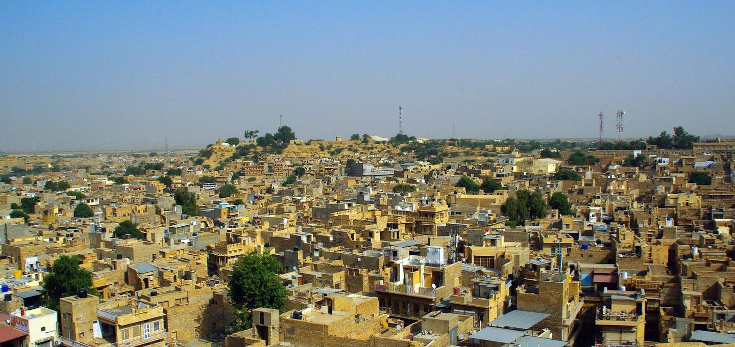 Jaisalmer's lower town. Pixabay
