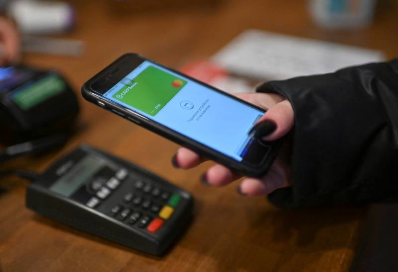 Thirty-nine per cent of UAE residents used a tappable smartphone mobile wallet in the past year, according to a Mastercard survey. Reuters