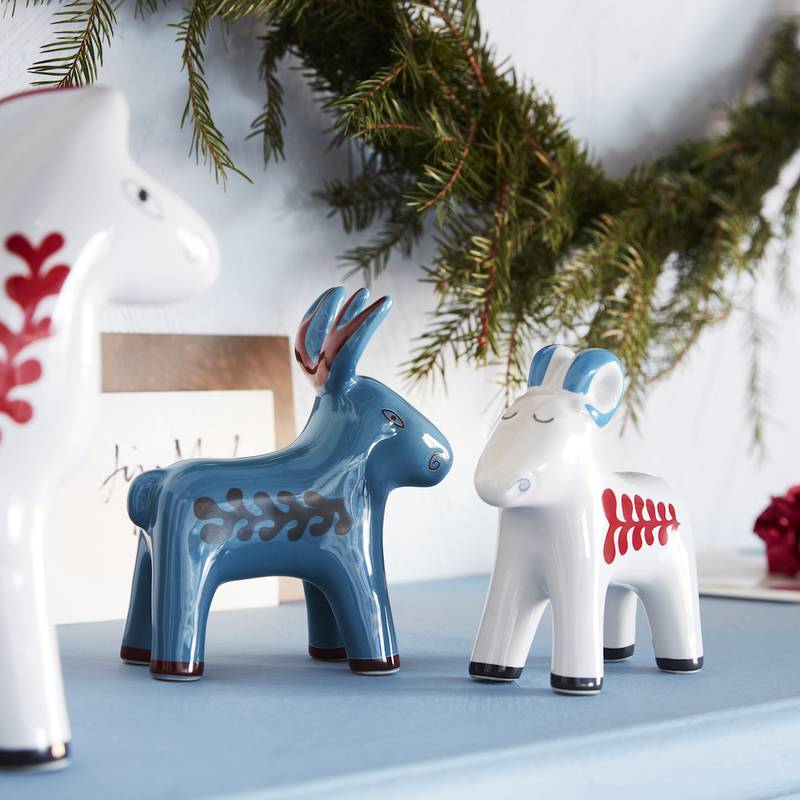 Stag and deer-themed decor is a big trend this festive season. Photo: Ikea