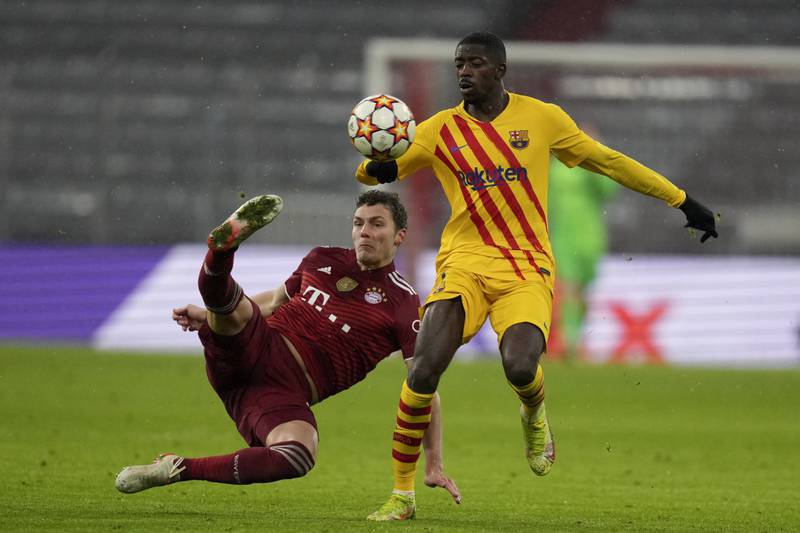 Ousmane Dembele: 6 -The forward was Barcelona’s most dangerous outlet, but missed the end product to make it count. This was only exemplified when he did well to find space on the edge of the box, but blasted the shot over the bar. AP