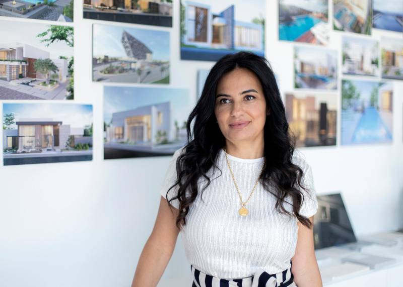 DUBAI, UNITED ARAB EMIRATES. 9 JULY 2020. Nisreen Kayyali, Managing Partner and Lead Architect ofNisreen Kayyali Consulting Engineers.(Photo: Reem Mohammed/The National)Reporter:Section: