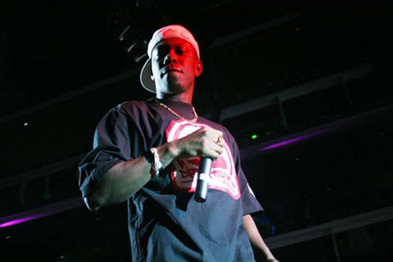 NEW YORK - MARCH 06:  Rapper Dizzee Rascal performs onstage at the 2008 PLUG Independent Music Awards at Terminal 5 on March 6, 2008 in New York City.  (Photo by Roger Kisby/Getty Images)