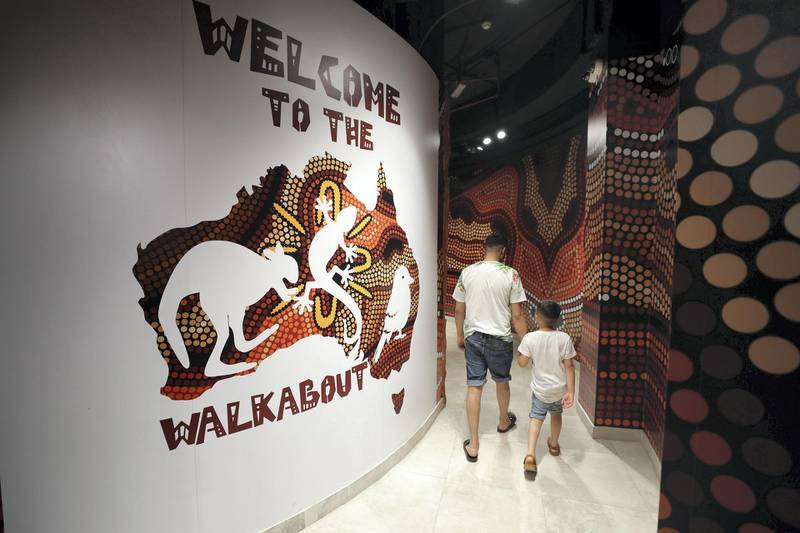 Dubai, United Arab Emirates - July 03, 2019: The Walkabout. The Green Planet for Weekender. Wednesday the 3rd of July 2019. City Walk, Dubai. Chris Whiteoak / The National