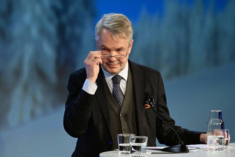 Finnish Foreign Minister, Pekka Haavisto. AFP