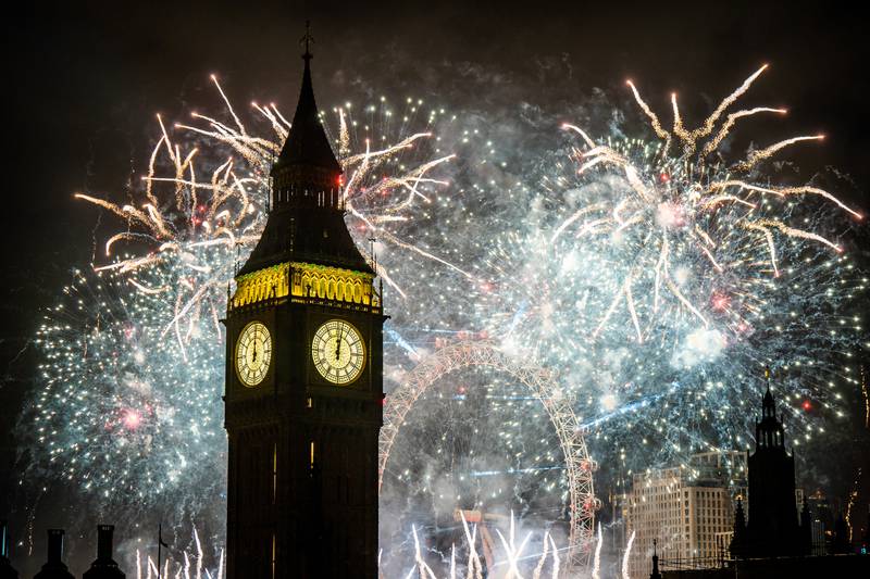 Uk Revellers Celebrate The Arrival Of 2023 With Fun And Fireworks