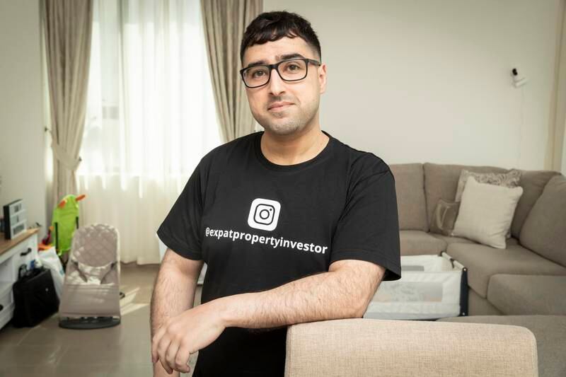 Saif Mir, a teacher in Dubai, buys properties to let out in the UK. He has more than a dozen. Antonie Robertson / The National