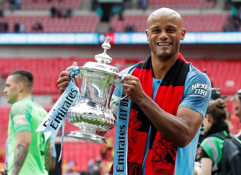 Vincent Kompany: 7/10: Imperial as ever. The Belgian again proved the man for the big occasion. Reuters