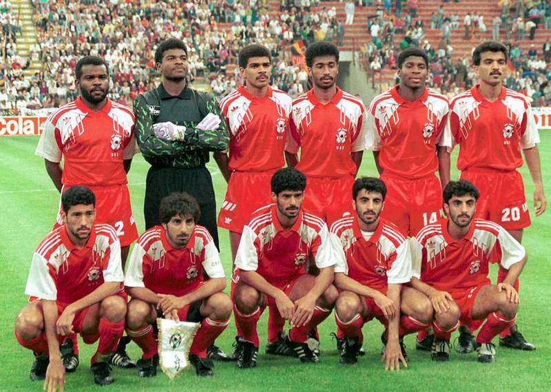 In 1990, an amateur UAE team arrived in Italy for their first World Cup. AFP