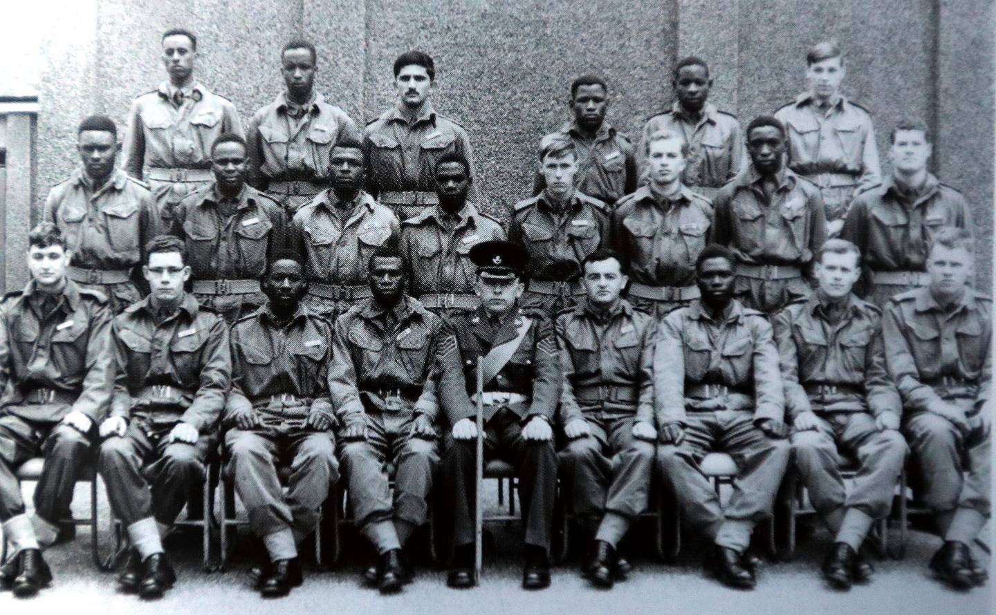 Kohima brigade in Mons Officer Cadet School in 1968