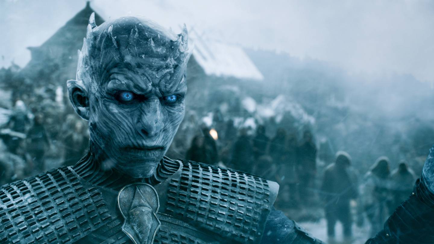 Richard Brake as the Night King in 'Game of Thrones'. Photo: HBO