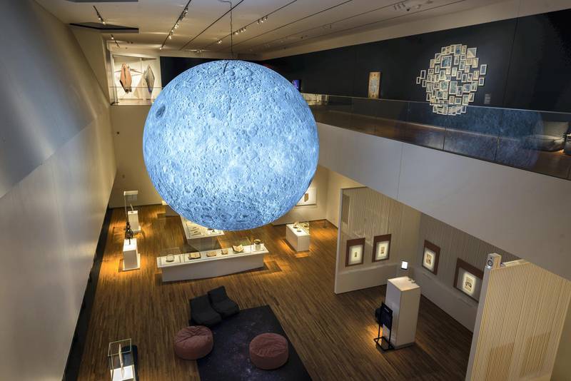The Moon: A Voyage Through Time at the Aga Khan Museum in Toronto. Courtesy Alu Manji.
