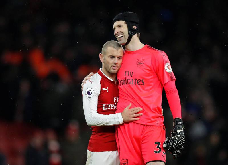 Goalkeeper: Petr Cech (Arsenal) – Only had a couple of saves to make but proved reliable to extend his record of Premier League clean sheets in the victory over Newcastle. Eddie Keogh / Reuters