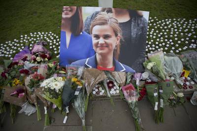 Far-right group National Action was banned after it glorified the extremist murder of MP Jo Cox in 2016. AP