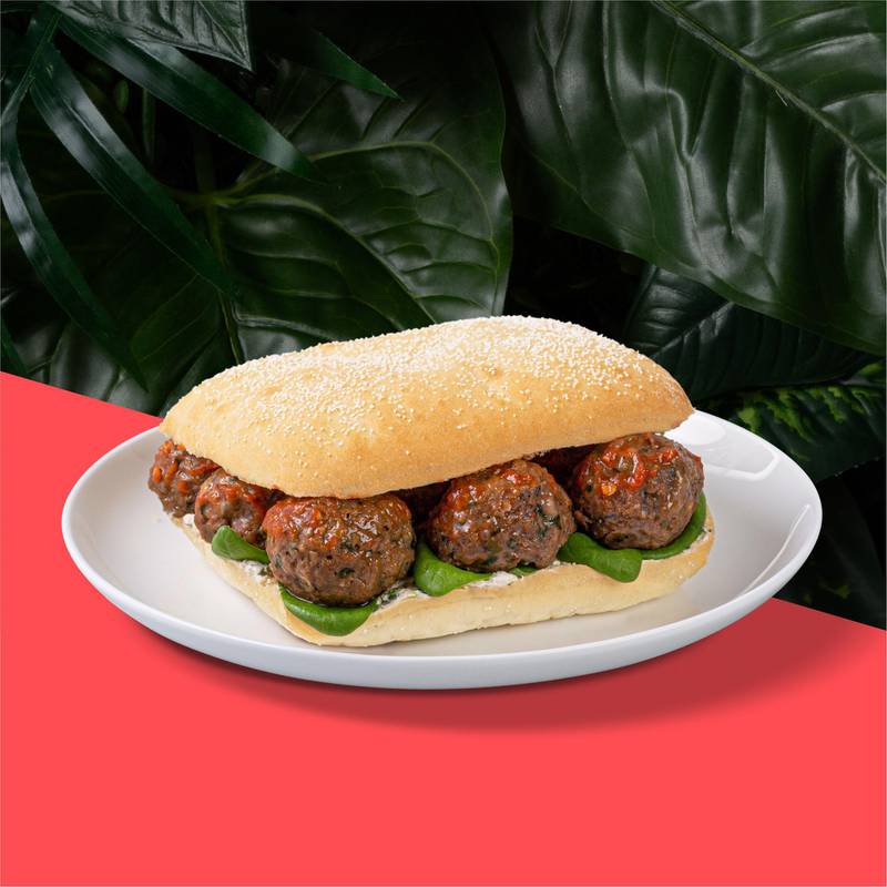 Starbucks had been promoting its Beyond Meat meatball sub as vegan, despite serving it with cheese. Courtesy Starbucks 