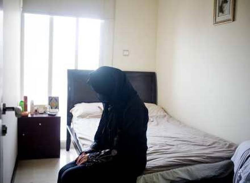 Abu Dhabi - February 4, 2010:  Victims of trafficking at the Ewaa Shelter for Women and Children. Lauren Lancaster / The National 