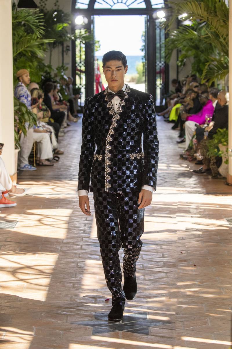 Dolce & Gabbana evokes Miami glamour for latest Alta Moda show