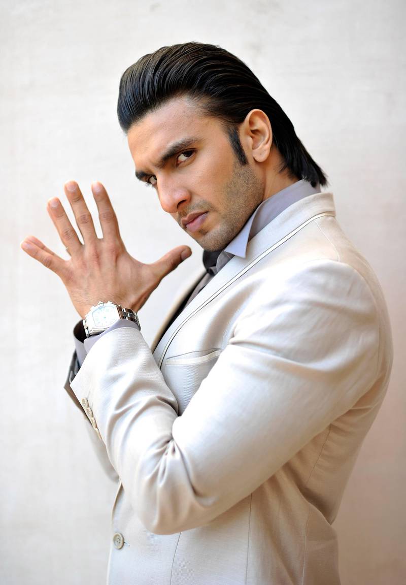 DUBAI, UNITED ARAB EMIRATES - DECEMBER 08:  Actor Ranveer Singh poses during a portrait session at the 8th Annual Dubai International Film Festival held at the Madinat Jumeriah Complex on December 8, 2011 in Dubai, United Arab Emirates.  (Photo by Gareth Cattermole/Getty Images for DIFF)