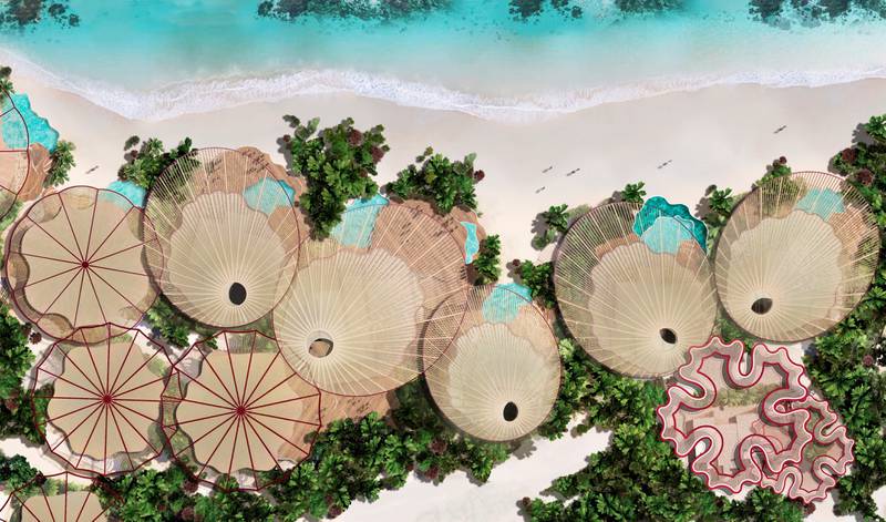 Raffles Red Sea. Photo: The Red Sea Development Company